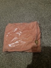 Pink Hair Towel Ideal To Leave Wet Hair In Ans Do Make Up