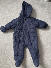 Next Boys Hooded Snowsuit With