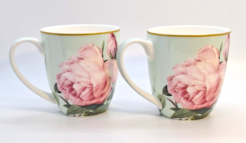 Heritage pink peony design - 2,