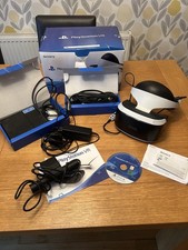 Sony PlayStation VR Headset for PlayStation 4 - Black - BUNDLE - TESTED