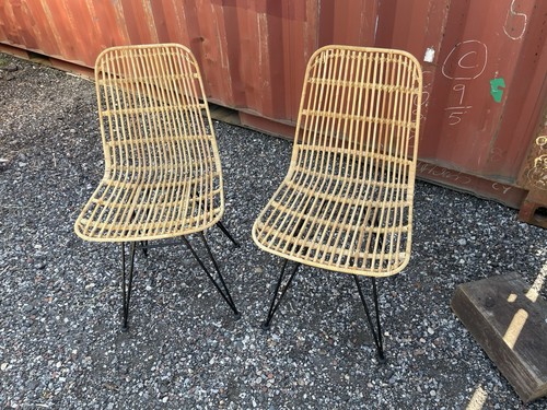 Wicker dining chair 6 - wicker/dining,