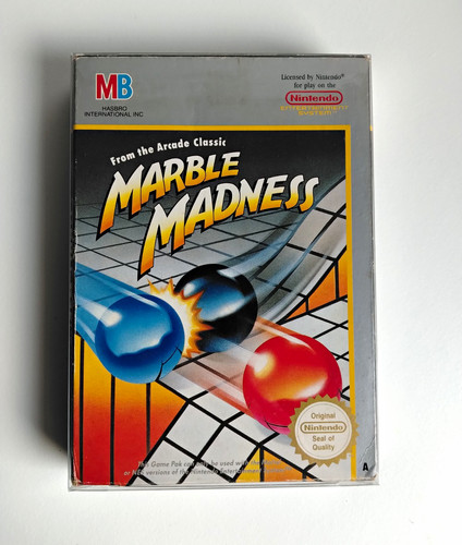Marble madness nintendo nes - marble,