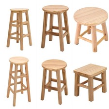 Solid Wooden Bar Stool Counter