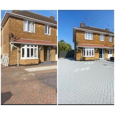 Block paving coating - concrete imprinted - drive way - heavy duty easy apply