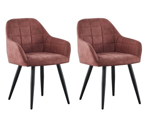 Set faux matte suede - set,