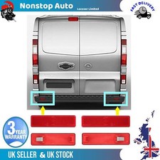 2X Rear Bumper Reflector Right and Left For VAUXHALL Movano A B Vivaro B 
