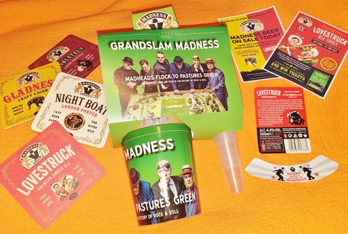 Madness plastic tankards - madness,