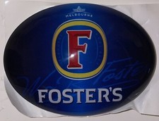 Fosters Beer Pump Badge, 3D