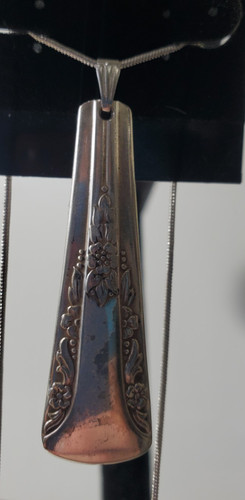 Homemade stainless steel spoon - stainless,