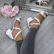 WOMENS LADIES LOW MID BLOCK