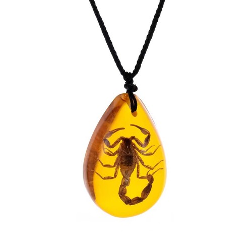 Large teardrop shape amber - large,