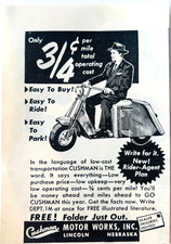 1951 Cushman Scooter Motor