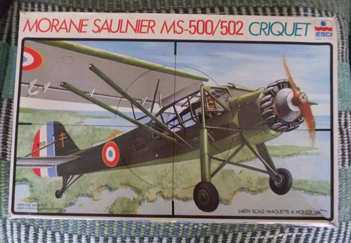 Esci morane saulnier - 1/48,