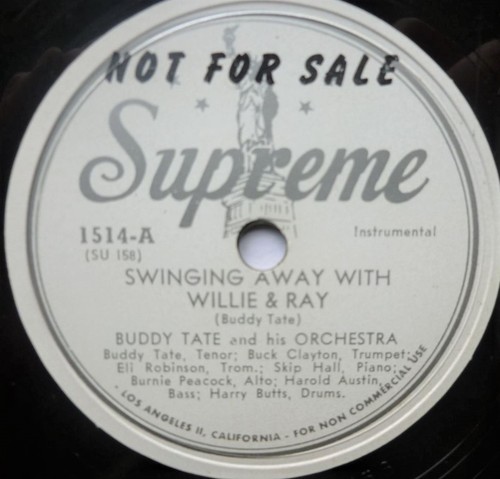 Buddy tate swinging away with - swinging,