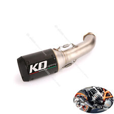 Modified Muffler Exhaust Mid Pipe Slip on for DUKE 390 RC390 125 250 2017-2020