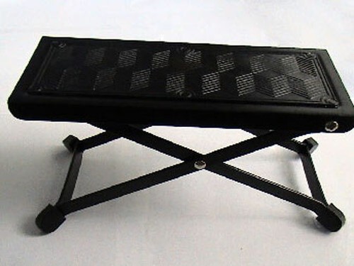 Guitar foot stool - guitar,