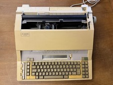 WORKING - Canon AP1500 Electronic Electric Portable Typewriter w/ Inbuilt Screen
