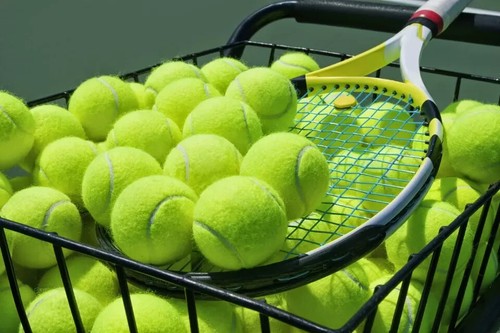 Used tennis balls great - used,