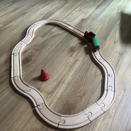 Small wooden train - wooden,