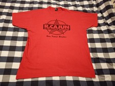Men's red XL R. Cajun & the