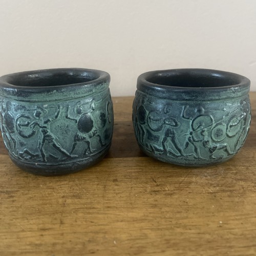 Two small hand made - two,