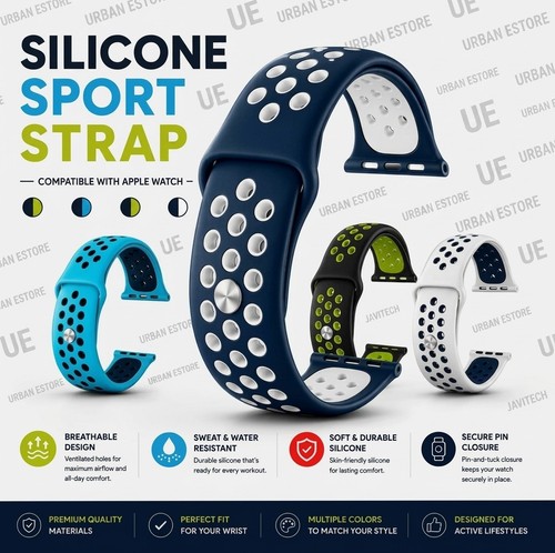 Silicone sport band - band, apple