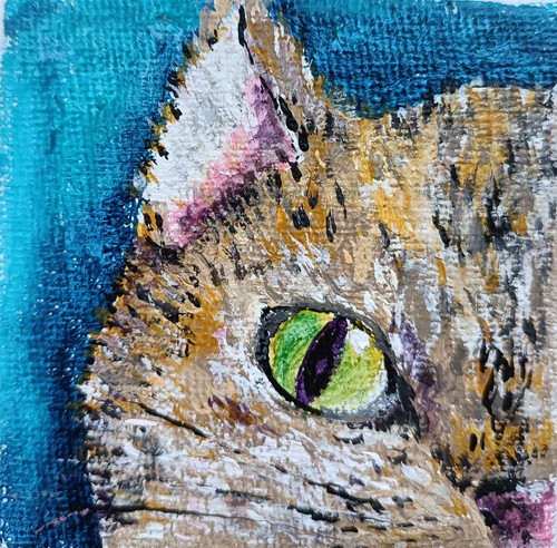 Mini masterpiece tabby - "mini, masterpiece"