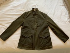 Barbour Lutz Wax Jacket Mens