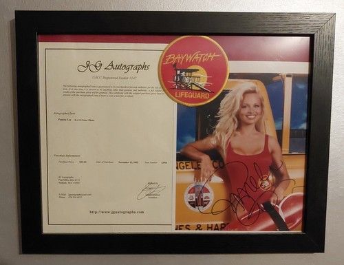 Pamela anderson signed - pamela,