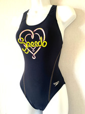 Girls navy mix speedo - girls,