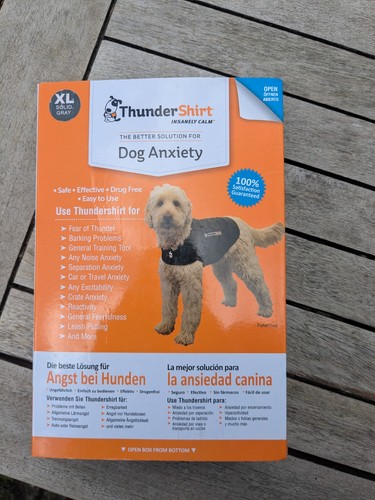 Used once genuine thundershirt - once,