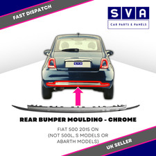 Fiat 500 2015> Rear Bumper