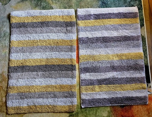 Bathroom cotton mats - bathroom,