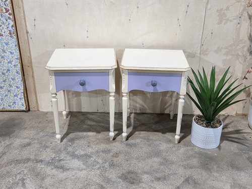 Vinatge bedside tables - vinatge,