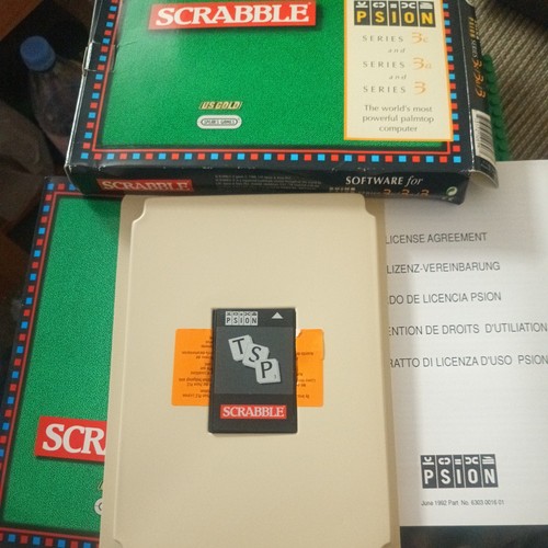 Psion scrabble game ssd for - scrabble,