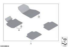 MINI Genuine Floor Mats Set