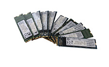 128GB M.2 2280 SATA SSD Solid State Drives SANDISK SAMSUNG Mixed Job lot x 10
