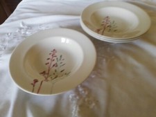 4 Queens Linda Barker Innocence Pasta Soup Cereal Bowl Plates 