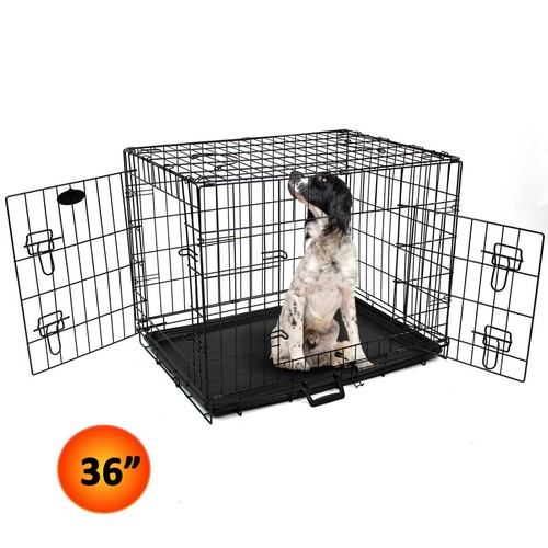 Metal dog cage pet puppy - pet,