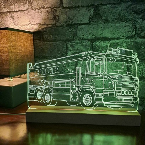 Personalised lorry with - personalised, lpg