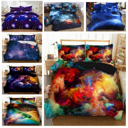 Galaxy duvet quilt - galaxy,