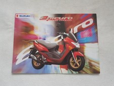 SUZUKI 125 EPICURO Motorcycle Sales Spec Leaflet NOV 1998 #MB9UC125-BROCH