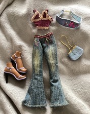 Bratz Doll Clothes Secret Crush ! Sasha Fashion Pack . Complete Outfit Inc Shoes