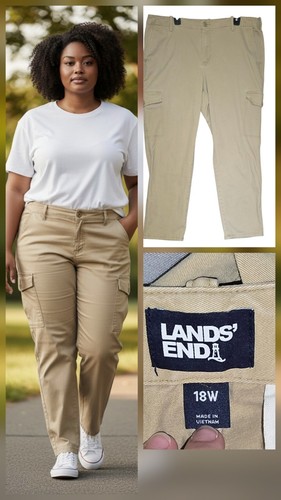 Lands end khaki - end, pants