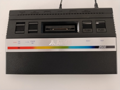 Atari 2600 black console - 2600,