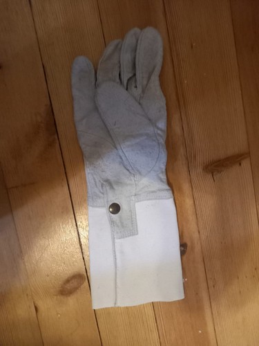 Fencing glove right - right, white