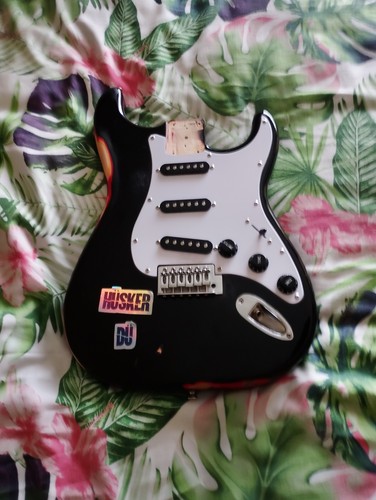 Loaded strat style guitar - guitar, body