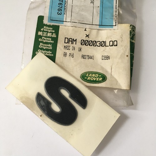 Land rover genuine badge - rover, fits