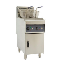 Free-Standing Twin Tank Electric Fryer 2×10 Ltr Commercial Catering