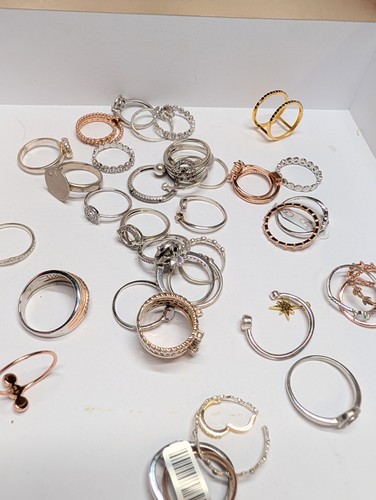 925 silver ring job lot